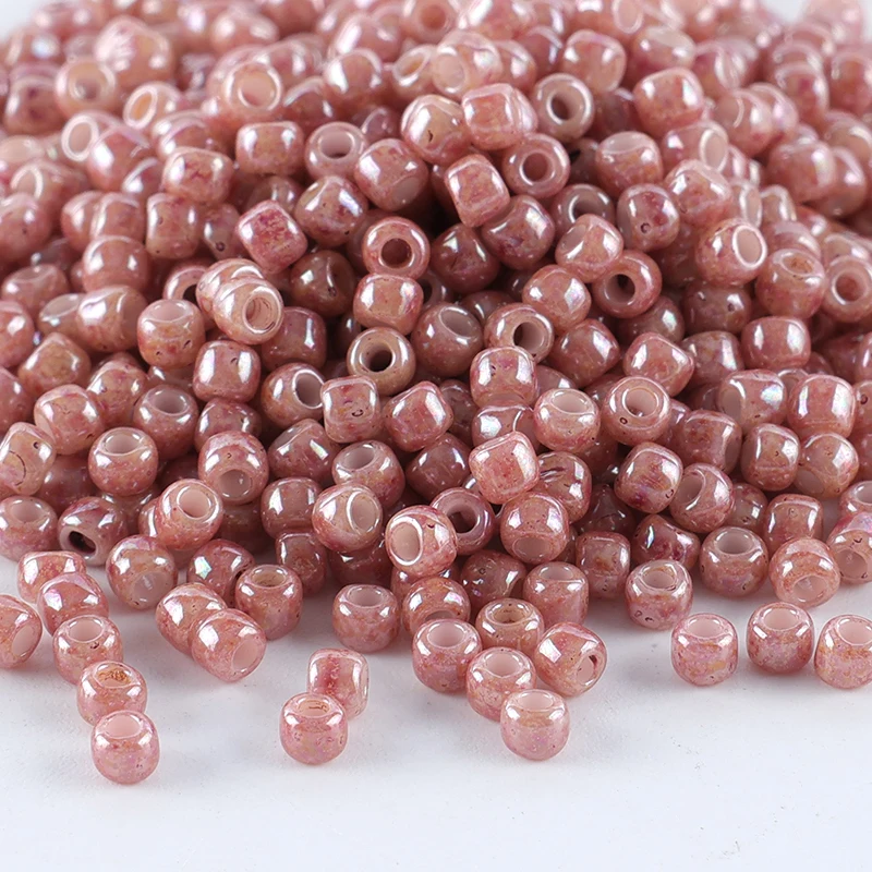 10 g/Röhrchen TOHO 11/0 Glasperlen der Marmorserie, importiert aus Japan. Schmuckzubehör ist für alle Arten von handgefertigten DIY-Produkten geeignet. – Detail 9