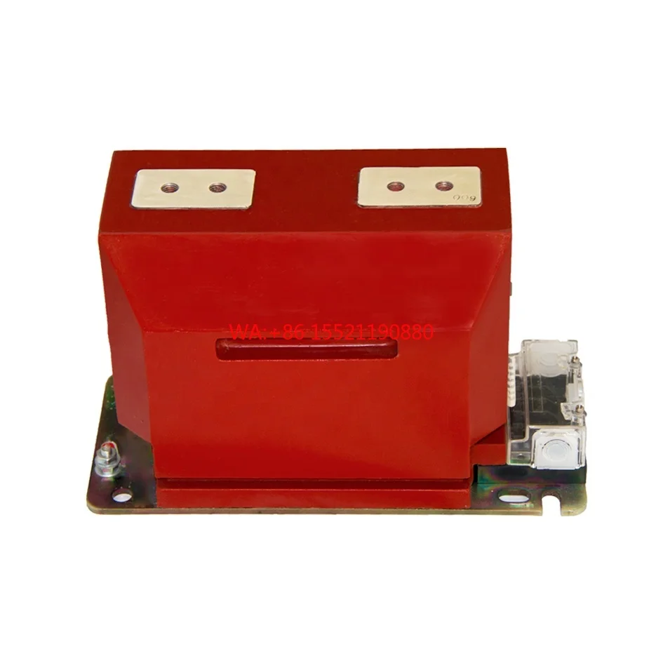 Toroidal Coil Single Phase 5-1000A Current Transformer LZZBJ9-10A1G 10KV Transformer Small Size Red Epoxy Copper Wires
