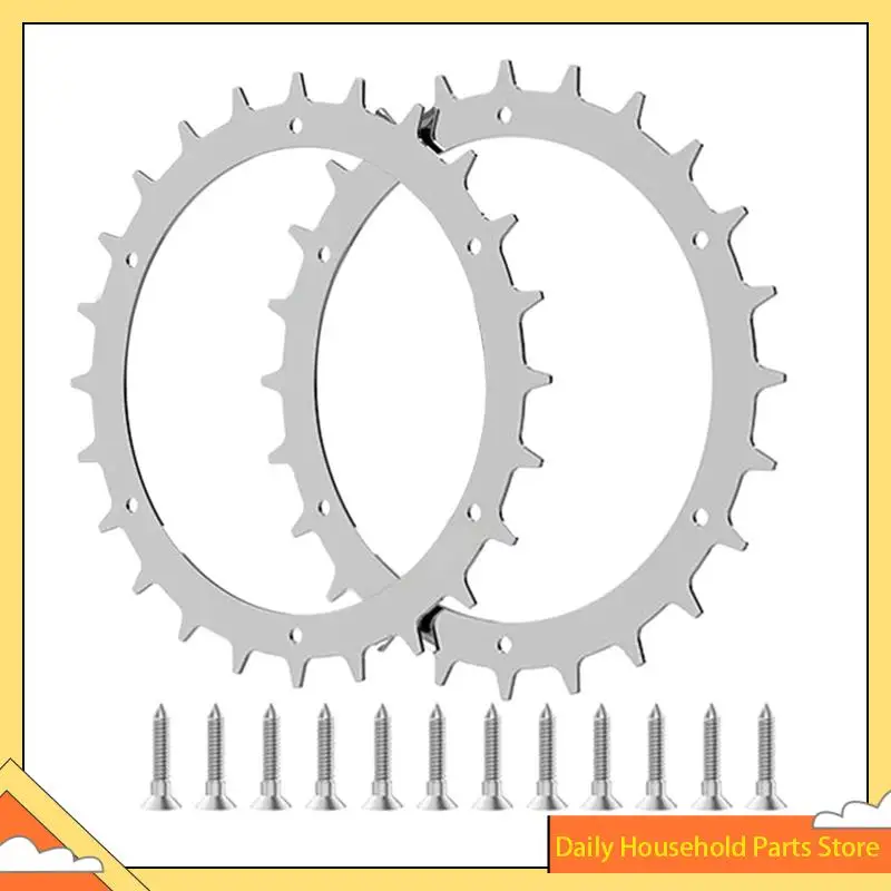 Roda de assistência de roda melhorada para Indego XS 300, S500, S + 500, cortador de robô, tração, unhas antiderrapantes QUENTE!