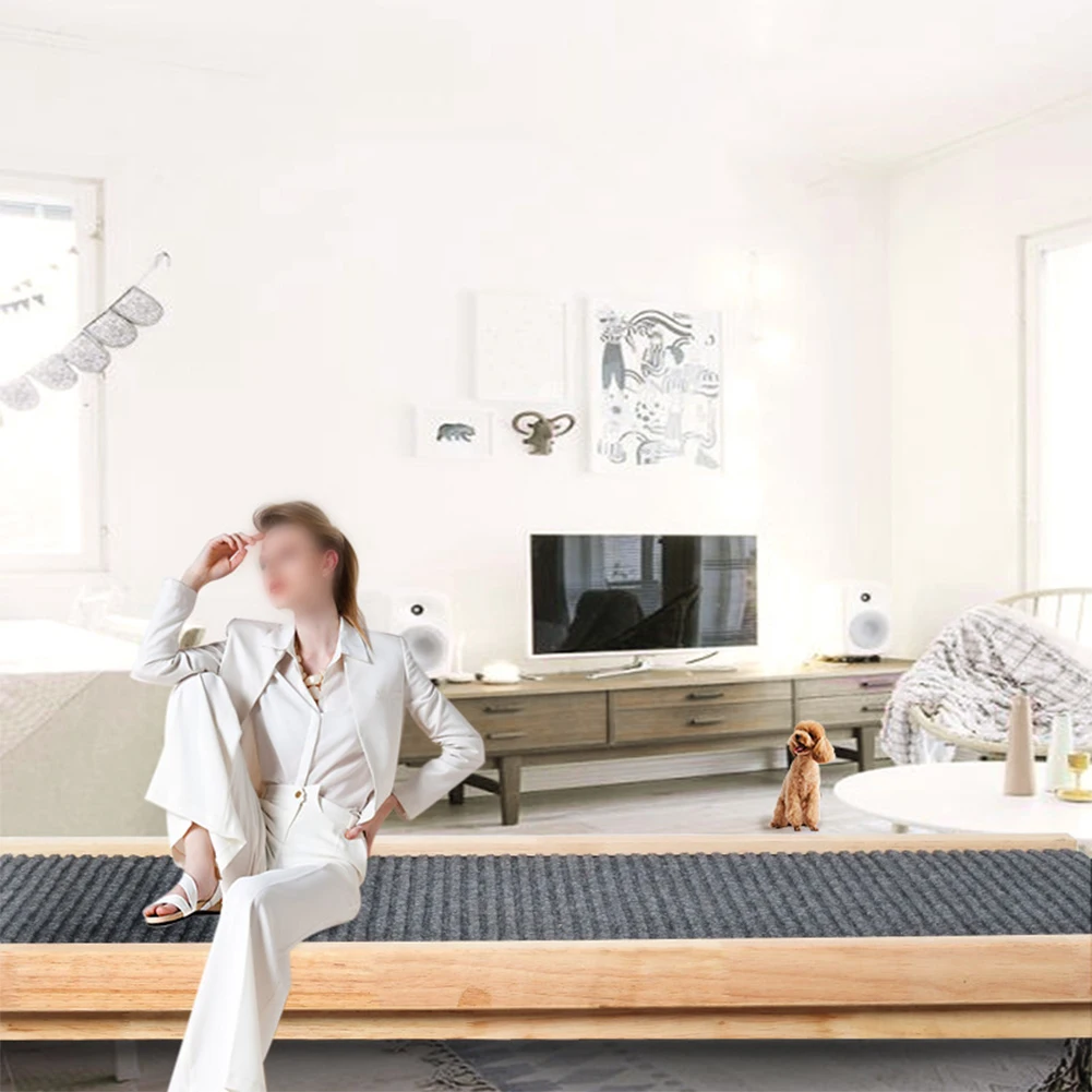 

Деревянная лестница-трап для собак, 3/4 уровня, регулируемая по высоте, нескользящая, универсальная для кровати, дивана, автомобиля