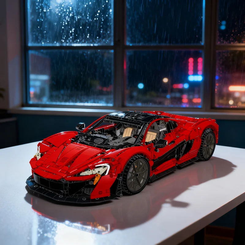 

4177pcs MOC Extra Pimped McLarenesd P1 Technical Model Building Blocks Creative Gift DIY Display Decor Adult Premium Kids Desk
