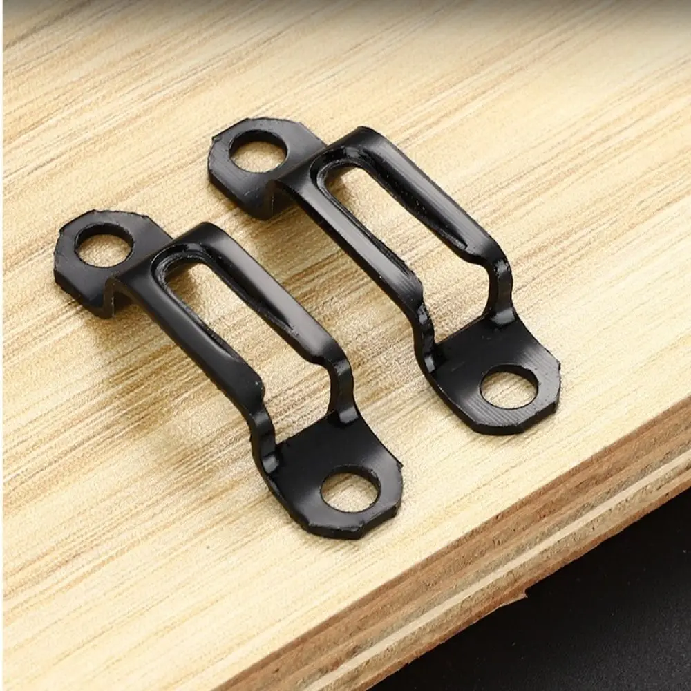 100 Pcs 100 Pcs Pass Furniture Screw Fastener Button Hardware Hidden Connectors Accessories Semi-pass 2-in-1 Connector Board
