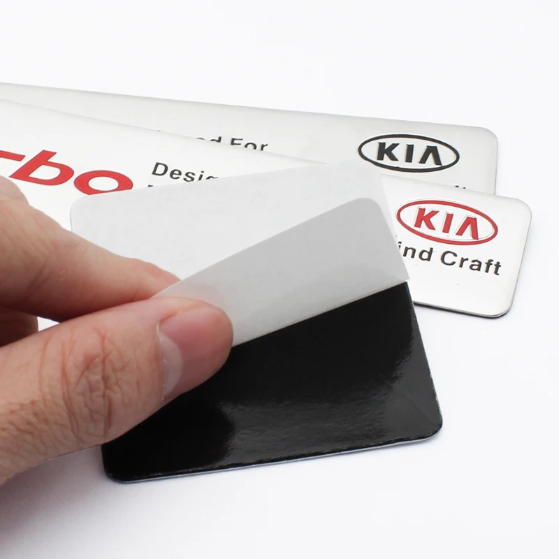 1Pcs 3D Aluminum Car Stickers Emblem Badge Decals Auto Accessories For KIA Sportage Rio Ceed 3 4 K5 Picanto Cerato Sorento Soul