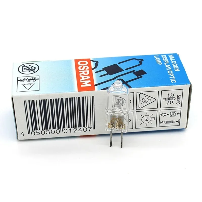 OSRAM 10pcs Halogen Microscope Surgical Shadowless Projection Display Optic Lamp Bulb HLX 64250 G4 ESB 6V 20W NAED 54261