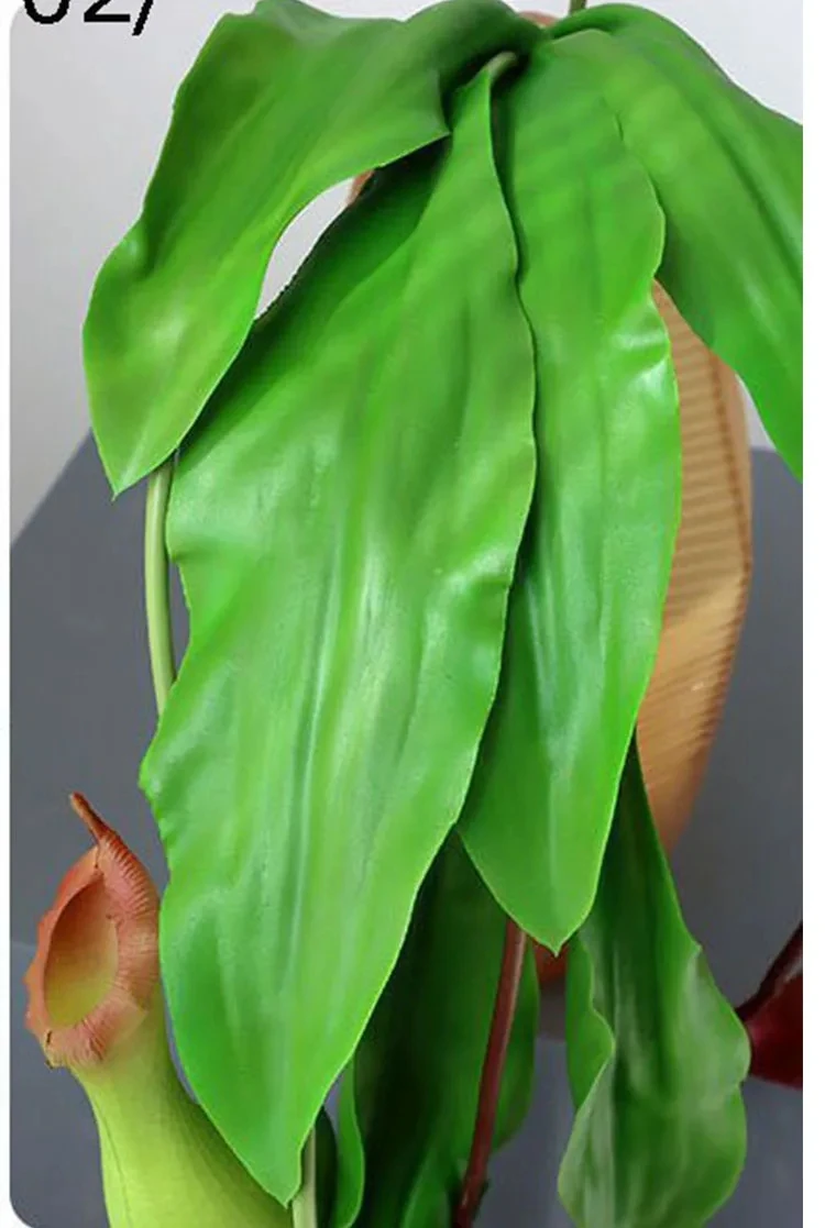 4 Stück/Set Künstliche Blumen Plastik-Fliegenfalle Hängende Blume Heimdekoration Partytisch Blumenstrauß Hochzeitsblumenarrangement – Detail 6