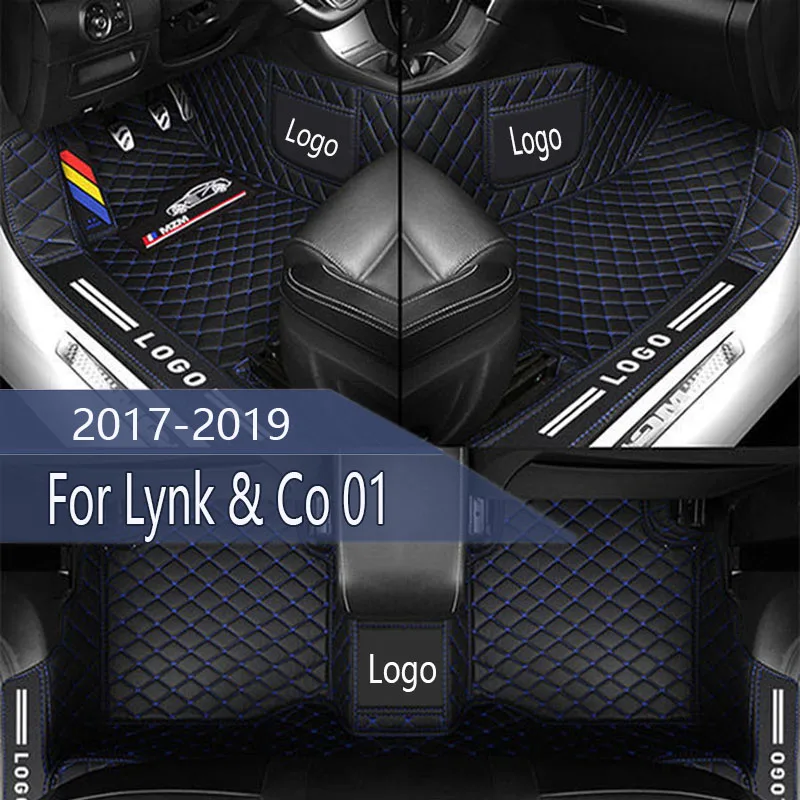 

Автомобильные напольные коврики для Lynk & Co 01 2017 2018 2019, индивидуальные автомобильные накладки на ножки, чехол, аксессуары для интерьера