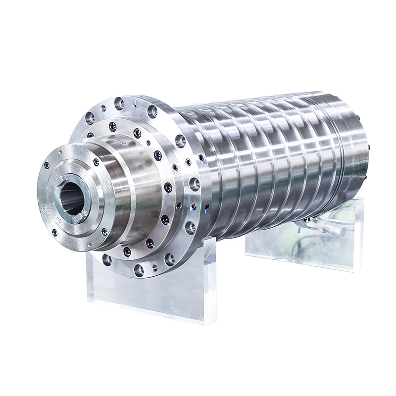 High speed 12000rpm liquid cooling 13kw BT40D metal milling spindle motor for cnc milling machine