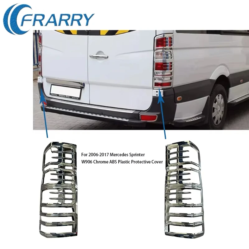

FRARRY - Защитная накладка из хромированного АБС-пластика для Mercedes Sprinter W906 2006-2017 гг., артикулы 9068200264, 9068200164