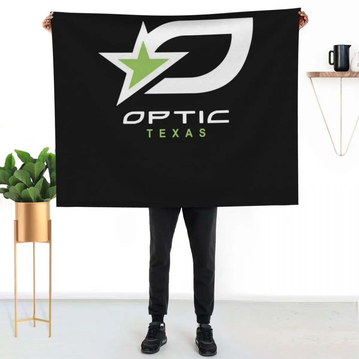 OpTic Texas Merch Shirt Essential Throw Blanket Bed sofa bed Luxury for sofa Furrys Thermals For Travel Blankets