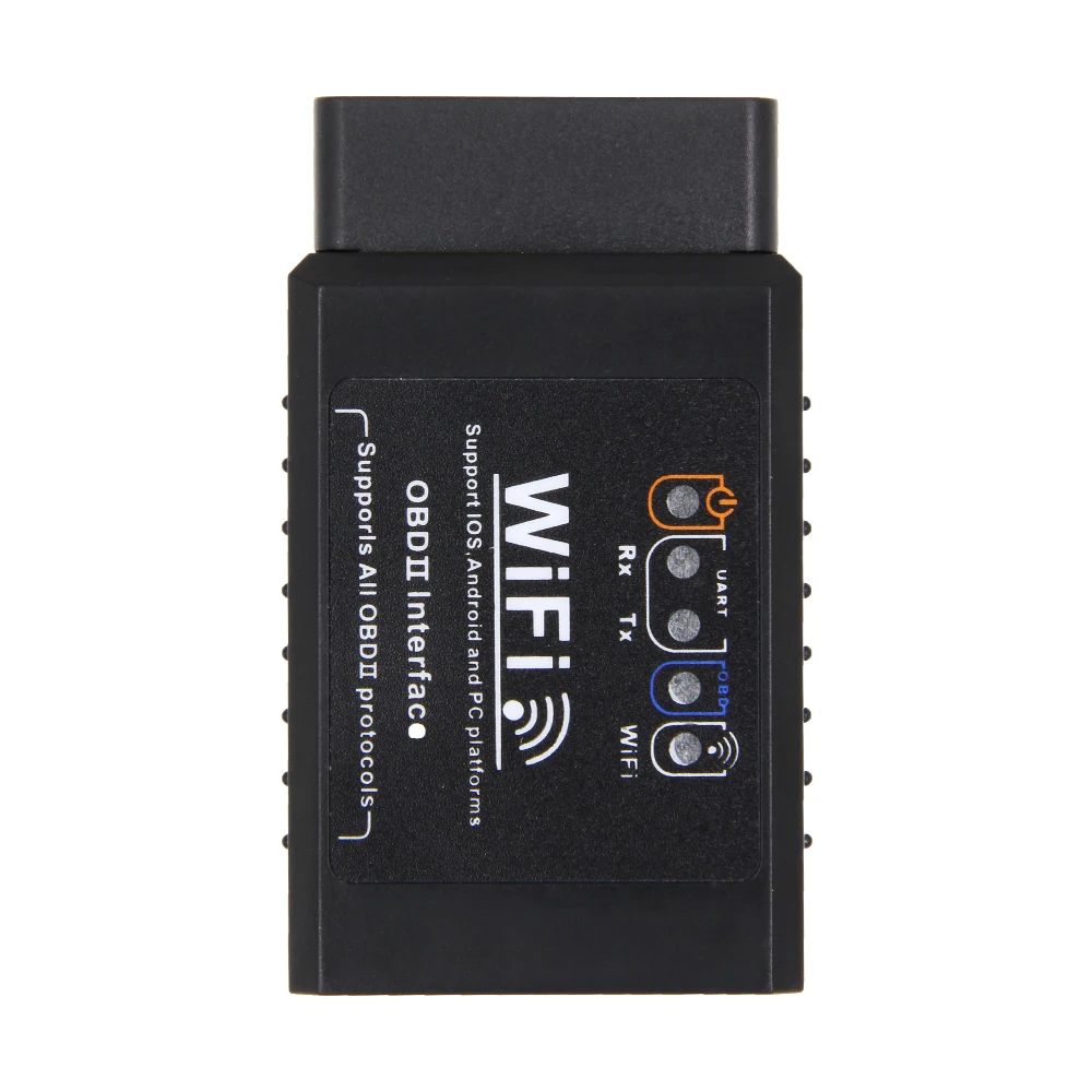 

Хороший внешний вид Беспроводной Wi-Fi MINI ELM327 OBD2 V1.5 Автомобильный диагностический инструмент поддерживает все совместимые автомобили OBD-II
