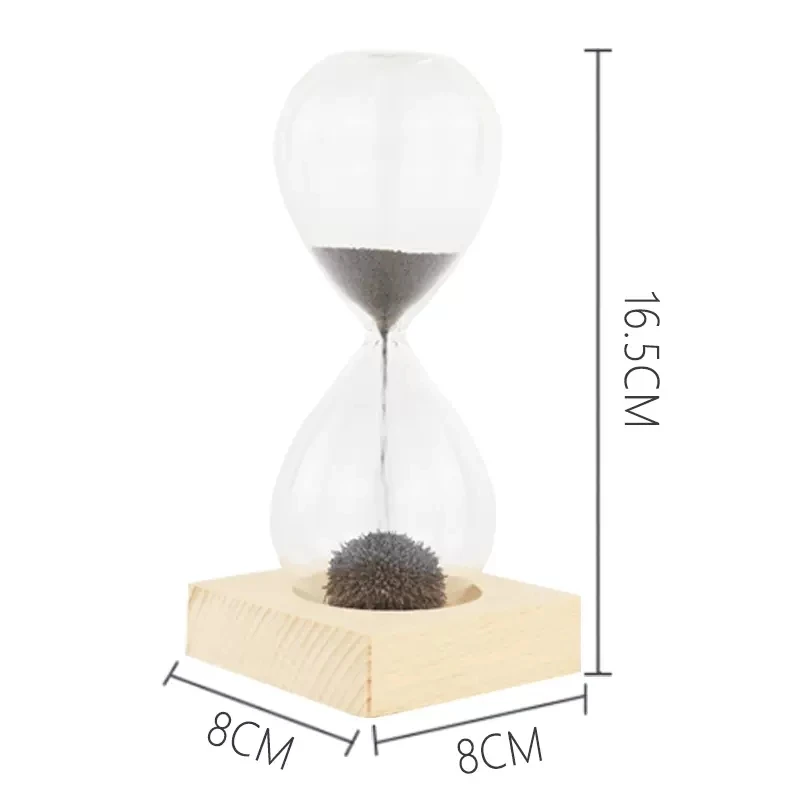 

Magnetic magnet hourglass hourglass timer creative hourglass children's 90 seconds children's Teachers' Day Valentine's Day gift