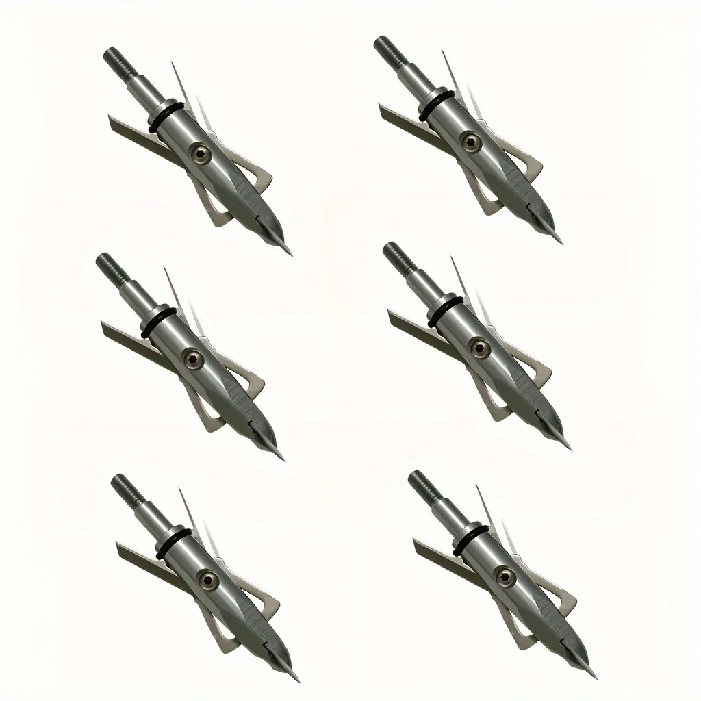Crossbow Bolt Broadhead - Cqwsbsy 6PK Broadhead de chasse pour