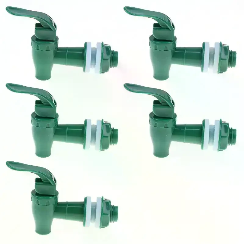 

1/5Pcs Glass Bottle Jar Barrel Water Tank Faucet 17mm PP Grain Leak Proof Faucet Water Tap With Filter Valve Water Dispenser