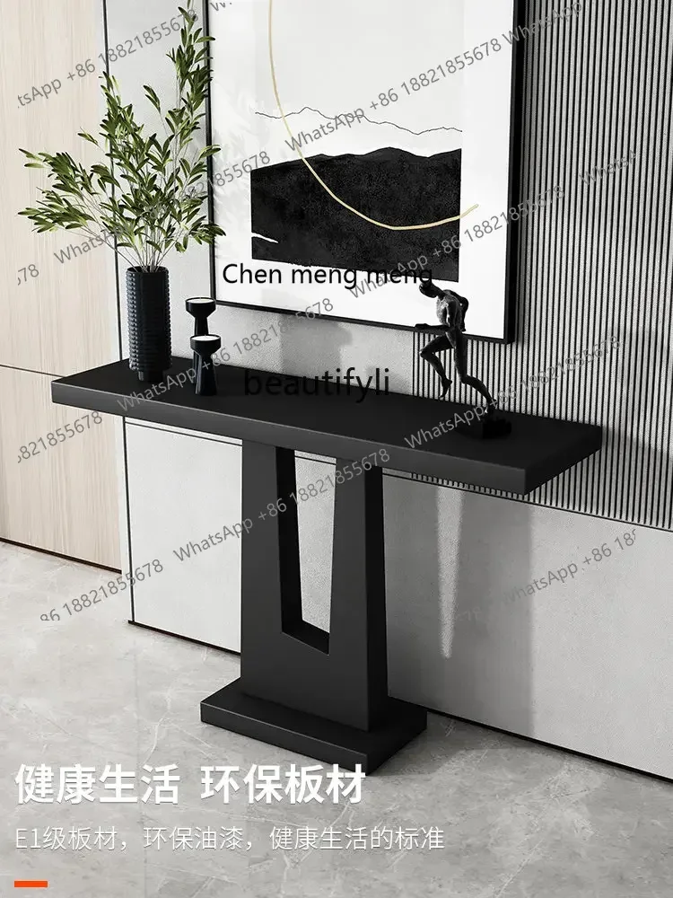 Cc182R11 طاولات وحدة التحكم الإيطالية البسيطة ذات الرؤية الجانبية تايبي أوروبا مدخل خزانة الممر الممر وحدة التحكم الجداول وحدة التحكم الطلاء