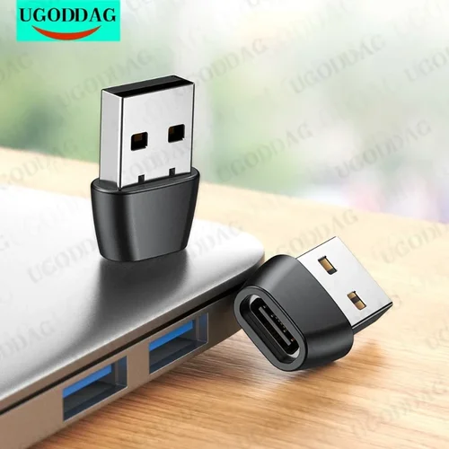 USB C 타입 OTG 어댑터, USB C 수-USB C 타입 암 변환기, 맥북, 샤오미, 삼성 S20, S21 용, USBC OTG 커넥터