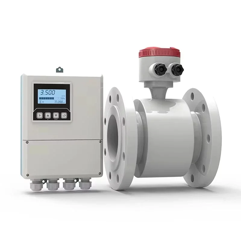 Ce Certificate Electromagnetic Flow Meter Digital Magnetic Flow Meter Dn 150 Flow Meter