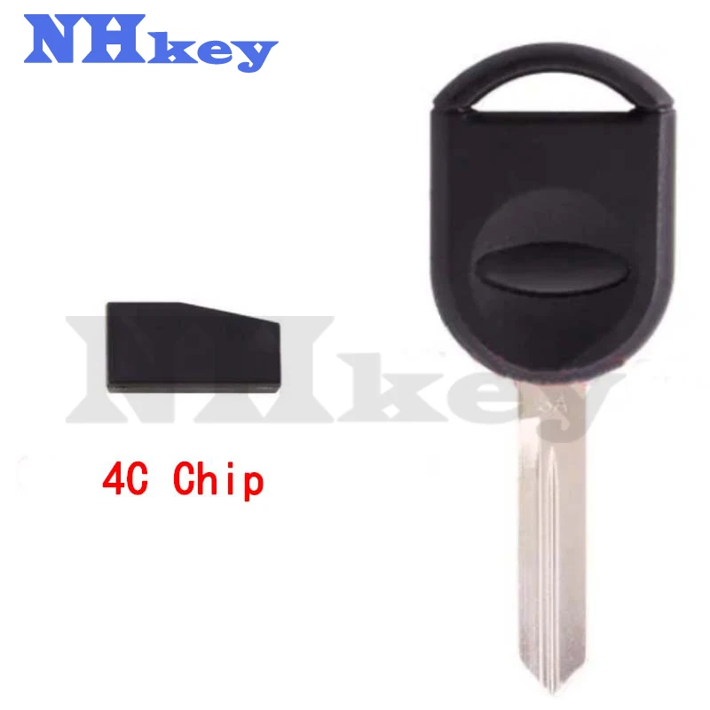 NHKEY dla Ford CROWN VICTORIA EXPEDITION MUSTANG TAURUS 1996-2005 H72-PT klucz transpondera/4C Chip/FO38R/z Concav ID4C