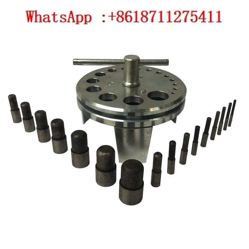 

Gasket punch IMPA613056 Disc punching tool Marine punch assembly Punching round hole 38mm