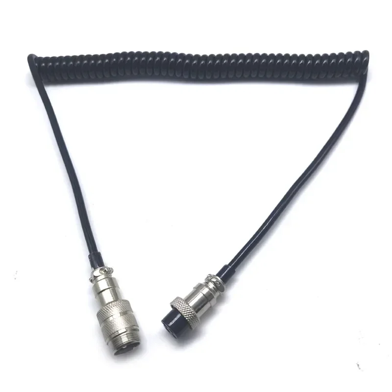 WORKMAN CB Ham Radio EX4 -4Pin 4-Pin PTT Mic Microphone Extension Cord Cable Male to Female for Two Way Radio Walkie Talkie