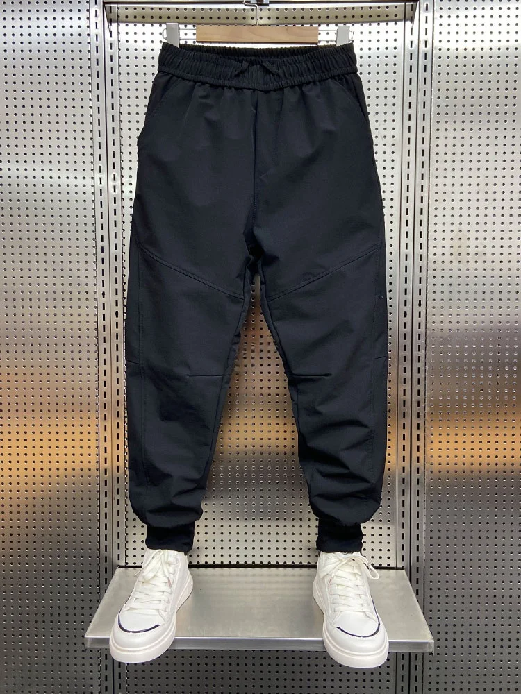 

Bla Повседневные брюки Харлан Молодежные мужские свободные брюки модного бренда Dry Fast Длинные брюки со средней талией Прямые брюки