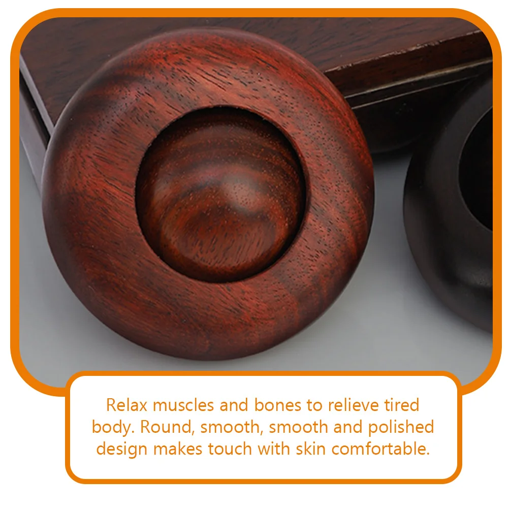 

Portable Wooden Handballs Massage Ball Hand Training Balls Relaxing Outdoor Massagers Small Smooth Wood Balls Hand Massager