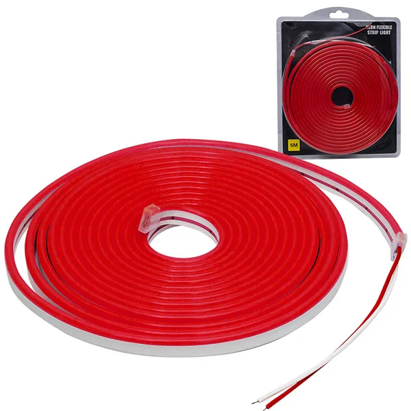 POWERMASTER NEON LED strip red 5 meters 12 VOLT