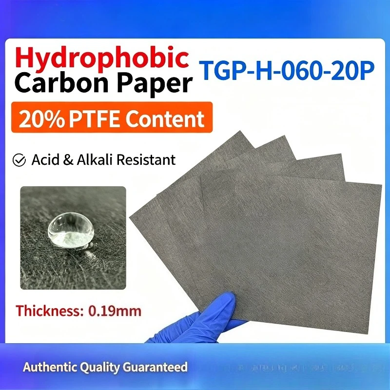 Hydrophobic Carbon Paper TGP-H-060-20P 20 Percent PTFE Content