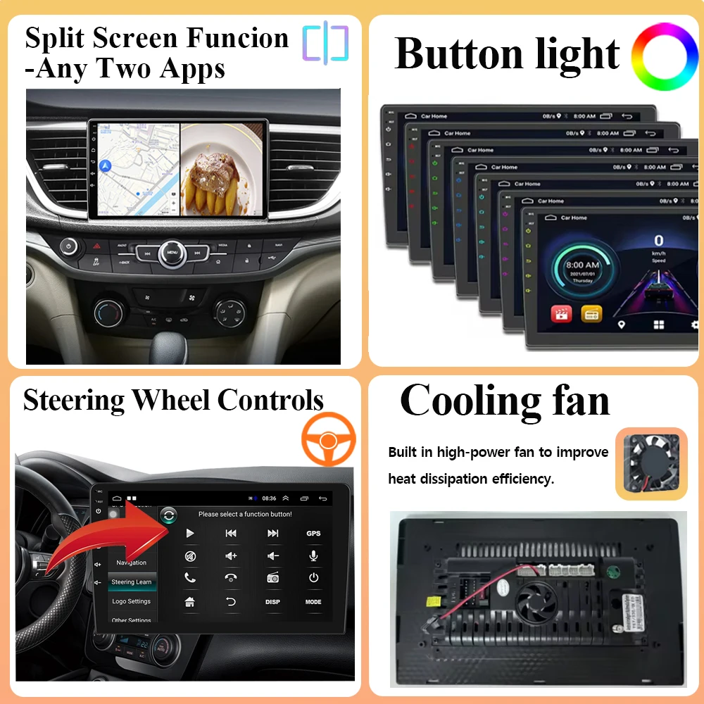 Android 14 For Nissan Tiida Tida C11 2004 - 2013 Car Dvd 5G wifi Radio Stereo Multimedia Player GPS Navigation Wireless Carplay