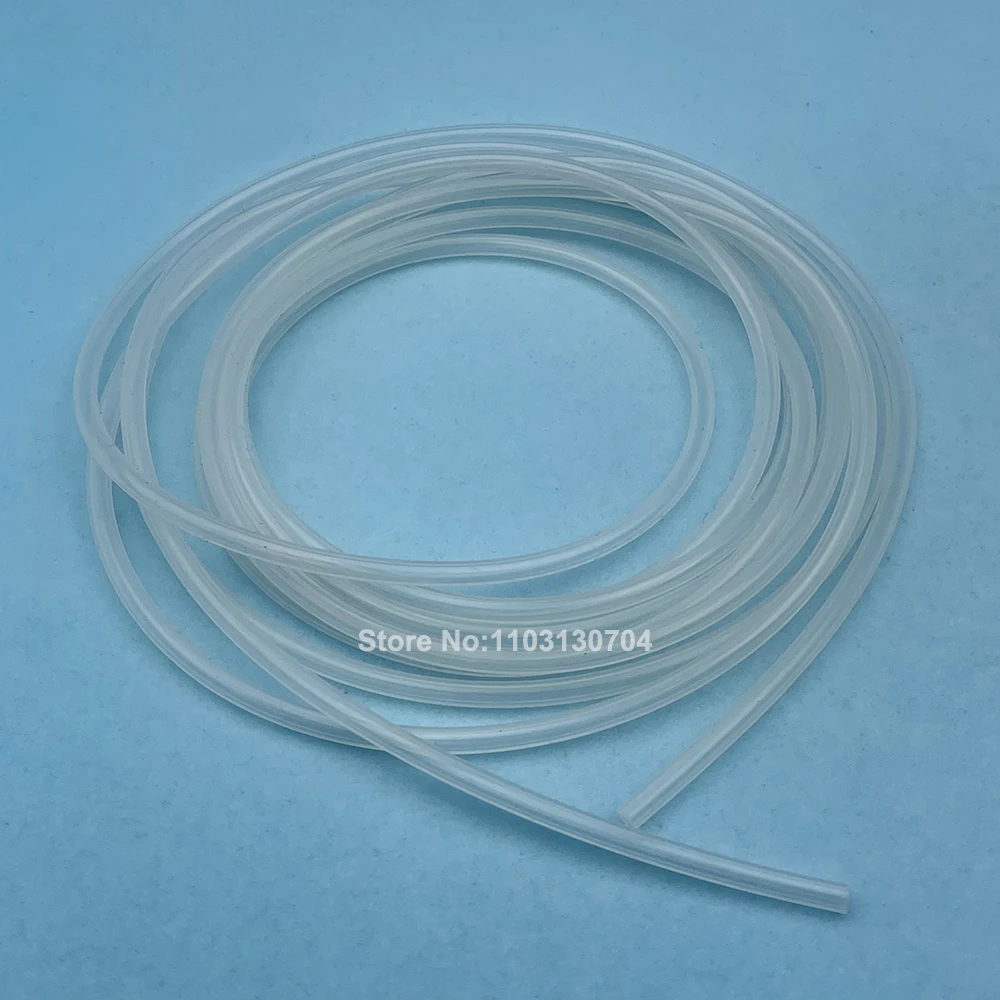 10M Silicone Ink Tube Soft Rubber Hose Pipe 4X2MM 5X3MM 6X4MM Tubing For Ink Pump/Cap Top/Printhead/Syring Roland Mutoh Mimaki