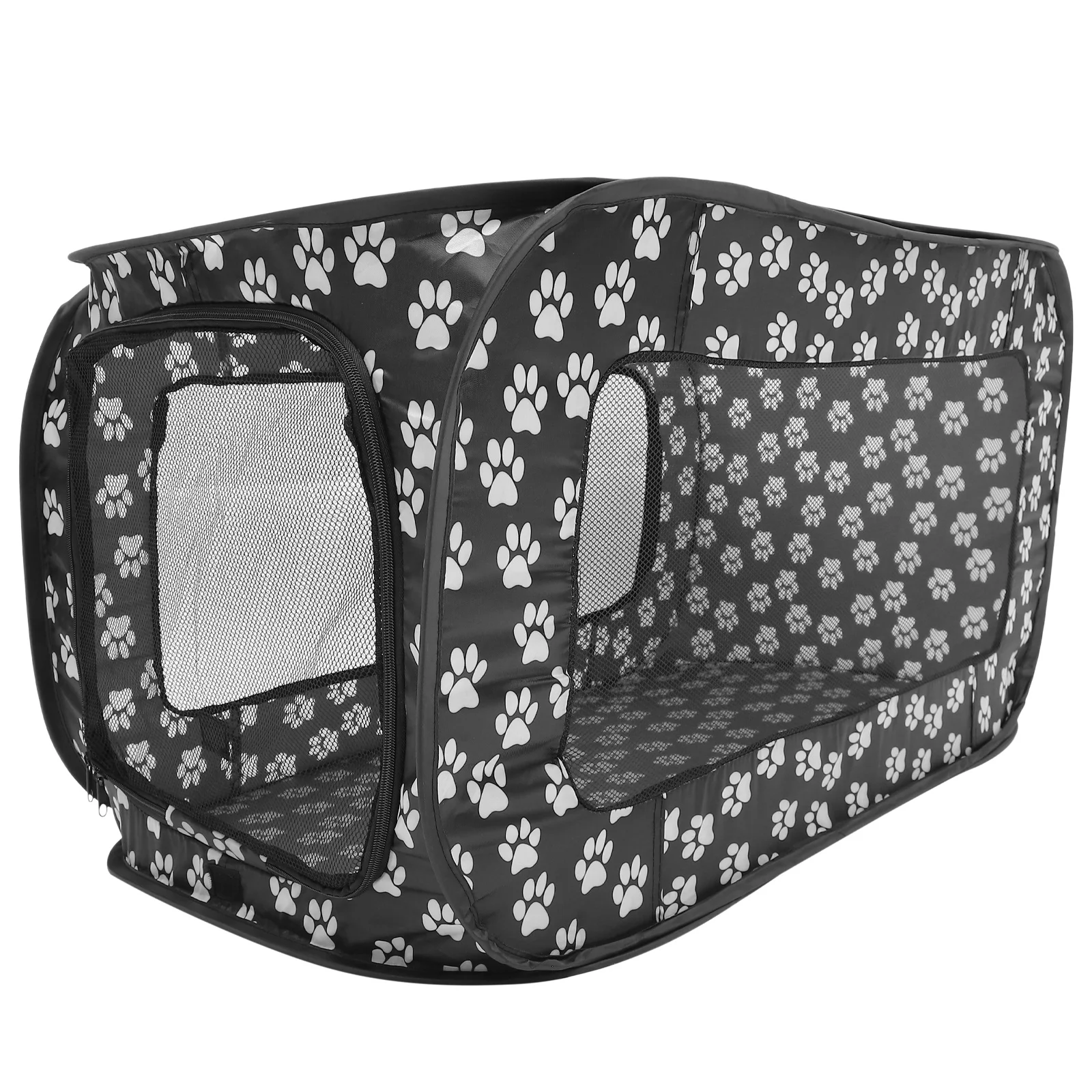 Portátil dobrável pet tenda cão cercadinho cerca filhote de cachorro tenda ao ar livre malha gato ninho pequenos cães interior ao ar livre ninho para animais de estimação