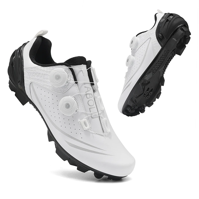 Speed Cycling Sports Shoes Men Road Cycling Shoes Cleat Shoes Spd Shoes Cycling Flat Pedal Shoes Women MTB Bicycle Outdoor Shoes