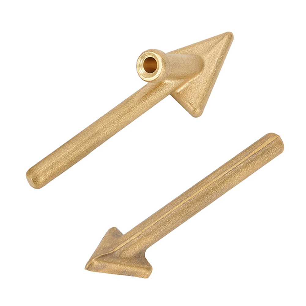 2PCS Tips Replacement For 80 Watt Plastic Welding TPO TEO PP Auto Bumper Steel Gold Welding Tool Accessories