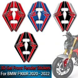 Protezione parafango anteriore moto per adesivi BMW F900r decalcomanie parafango decalcomanie in Gel 3D F 900r 2019 2020 2021 2022