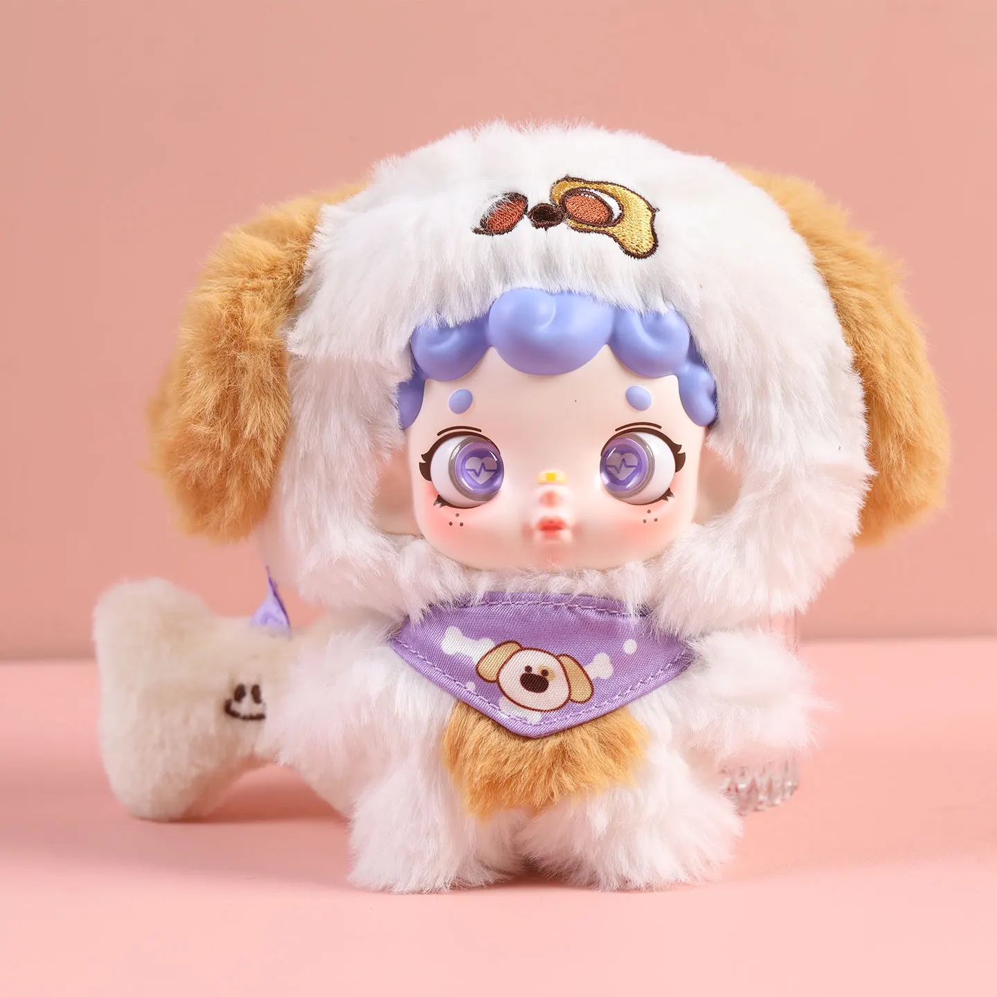 New Cartoon Luli Animal Sneak Into Move About Series Blind Box Toys Fashion Doll Desktop Accessories Gift For Girls