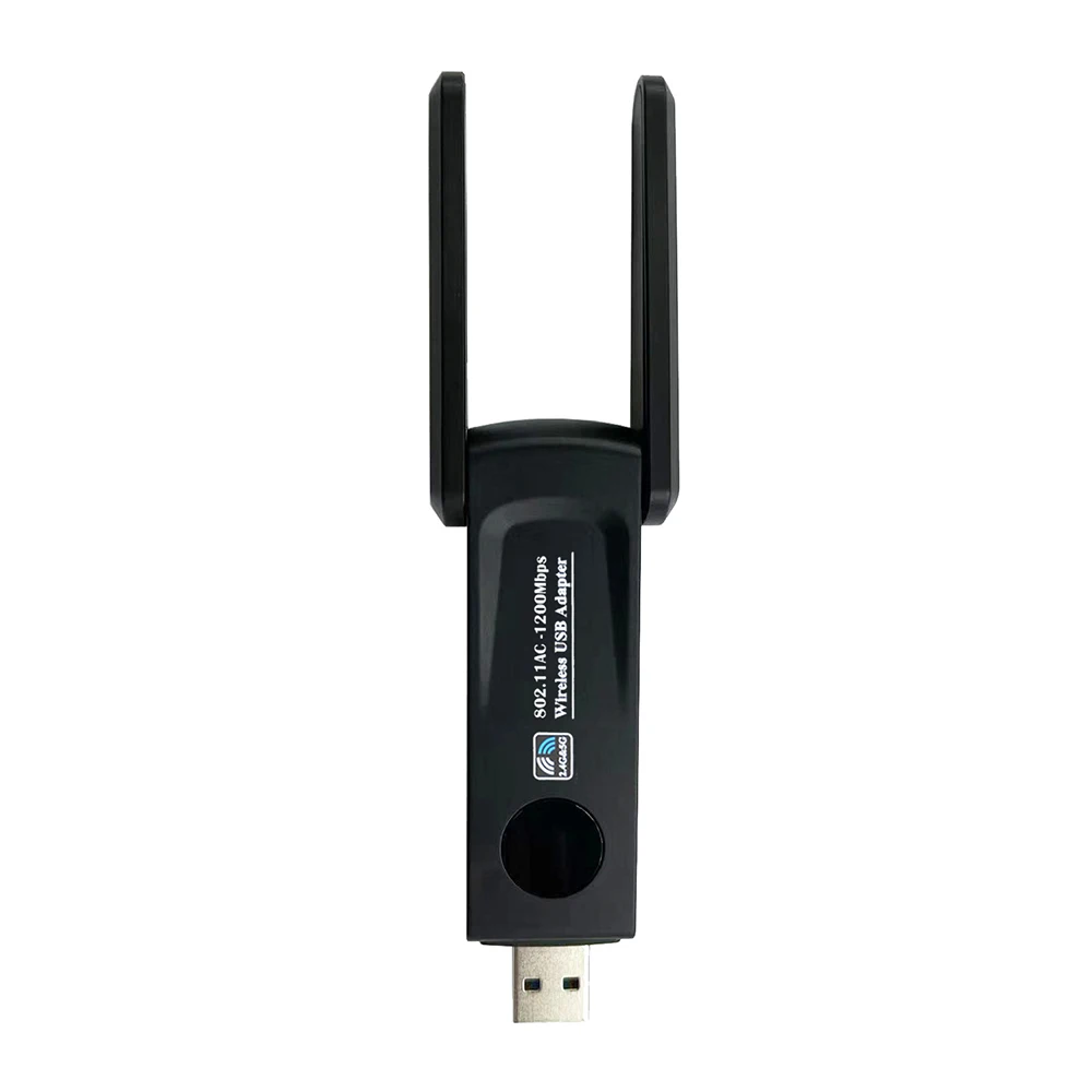 1200Mbps WiFi USB Adapter Dual Band 2.4G/5Ghz Wi-Fi Dongle Dual Antenna 802.11n USB3.0 High-Speed Wireless Network Card Receiver