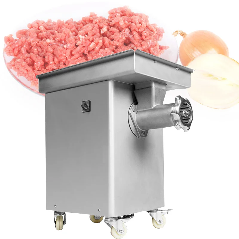 

Electric Meat Grinder Stainless Steel High-Power Minced Meat Sausage Machine For Minced Meat Canteen Restaurant Butcher Shop