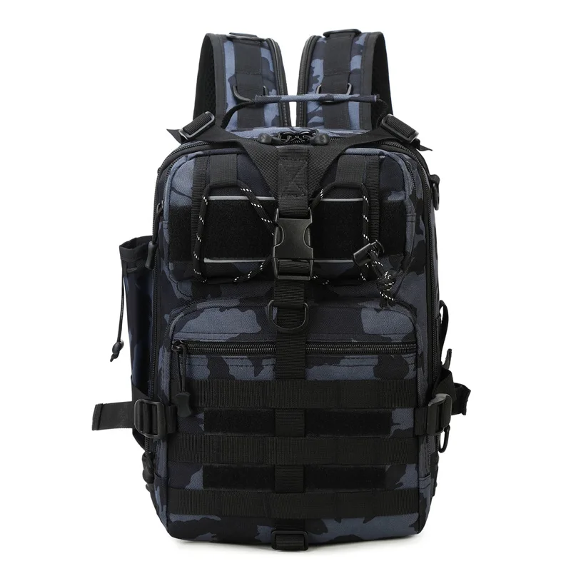 Amazon Camo Saddle Bag Tactical Bag Backpack Chest Bag Photography Bag Multi functional Crossbody Outdoor Travel Backpack