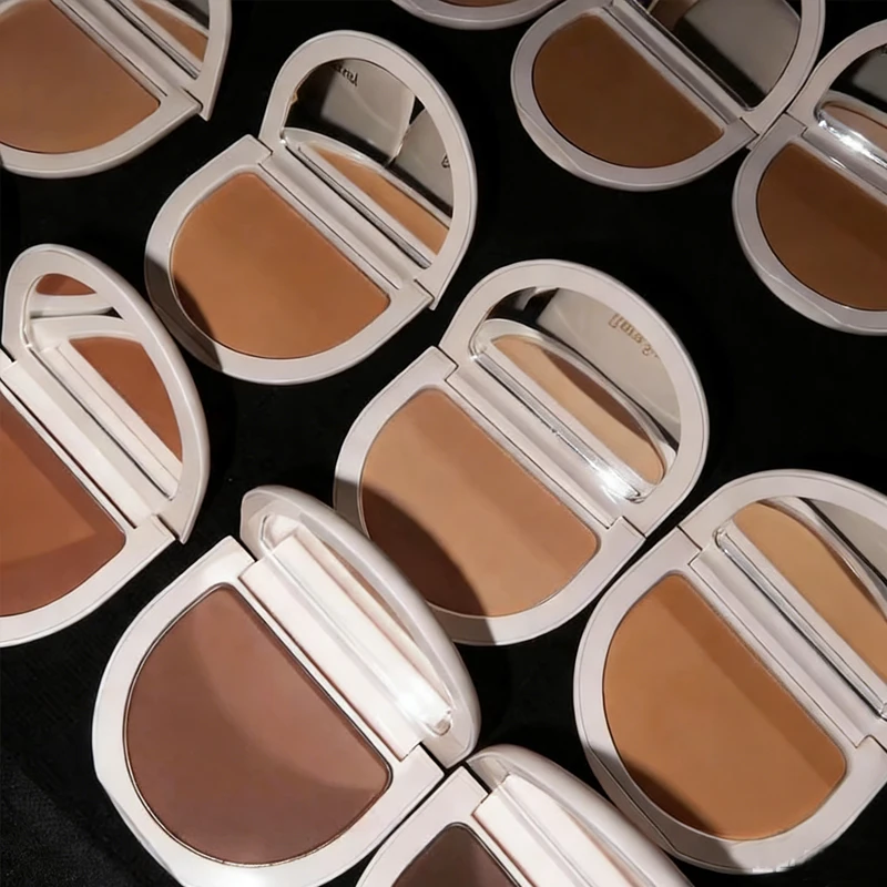 ZELDZAME SCHOONHEID Lvory Setting Powder Compact Waterdicht Zweetbestendig Natuurlijke make-up Lichtset Make-up Versier gezichtscontouren Stick