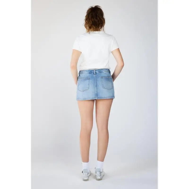 

Light Wa Cotton Men's Denim Skirt Casual Sport Suit ort Sve T-irt orts Autumn Season Faion M Model