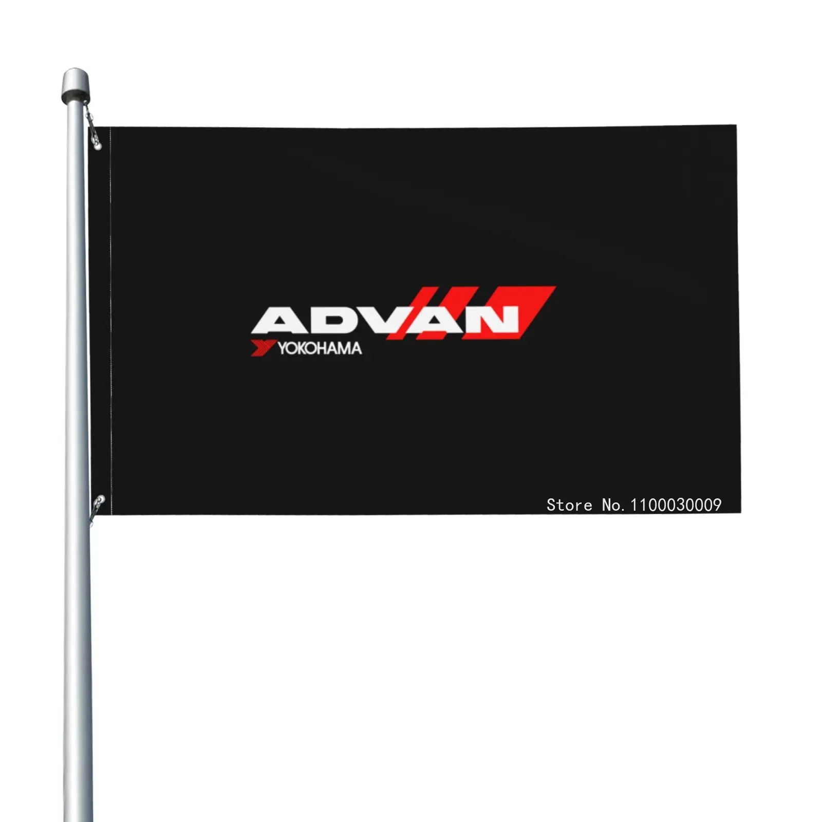 Advan Yokohama Tires Car Racing Flag Banner Flying Activity High Quality Club Decoration Outdoor Advertising