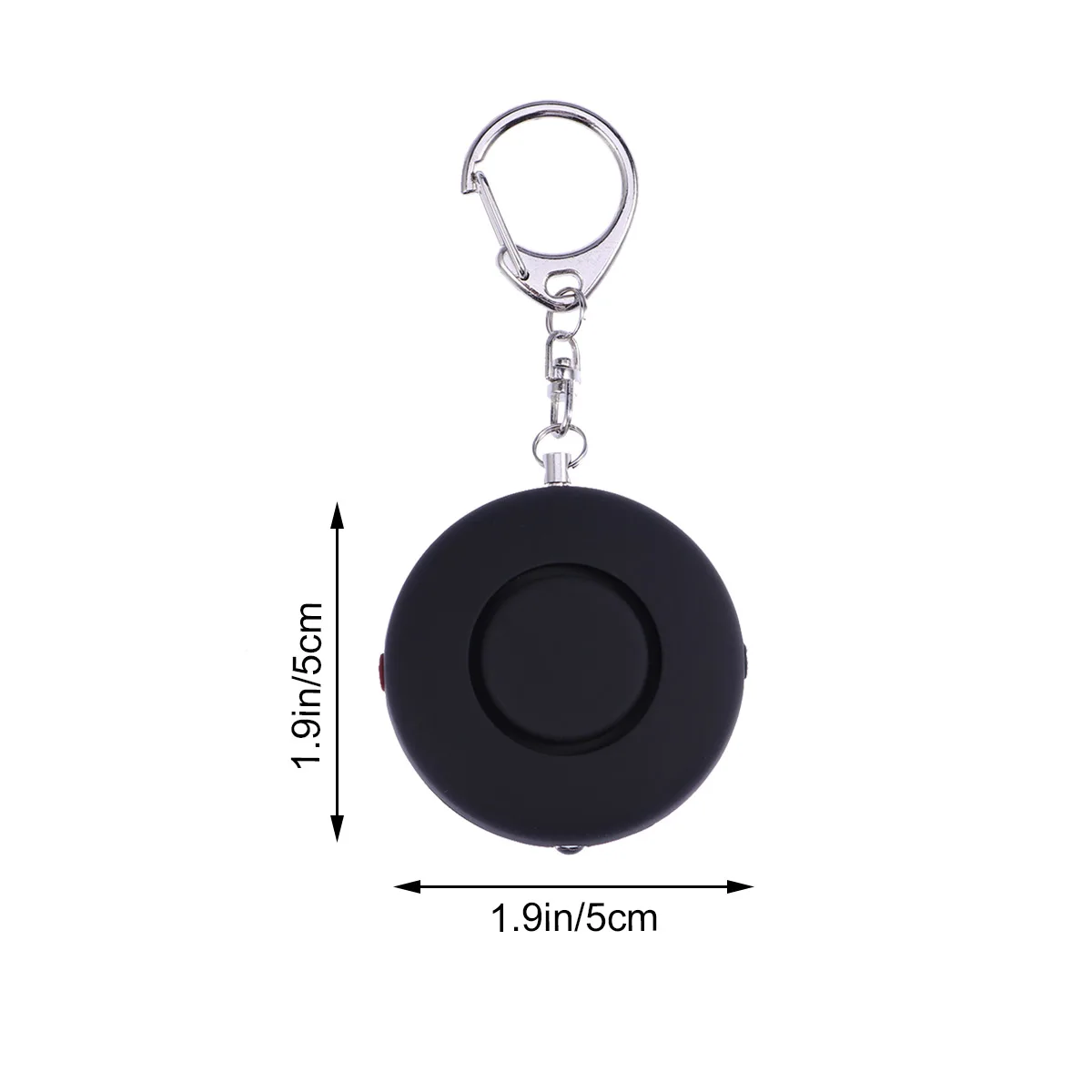 

Anti Wolf Alarm Keychain High Decibel Personal Security Mini Emergency 125dB Light Weight Easy Attach Option