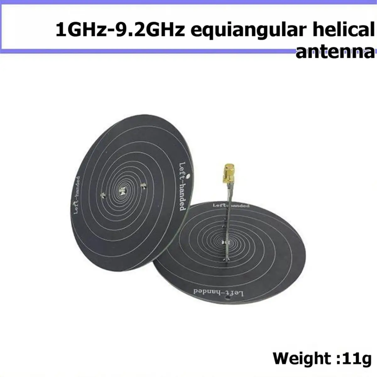 DT85 HOT Ultra Wideband 1GHz to 10GHz Circularly Polarized Antenna Equiangular Spiral Antenna Right Circularly Polarized