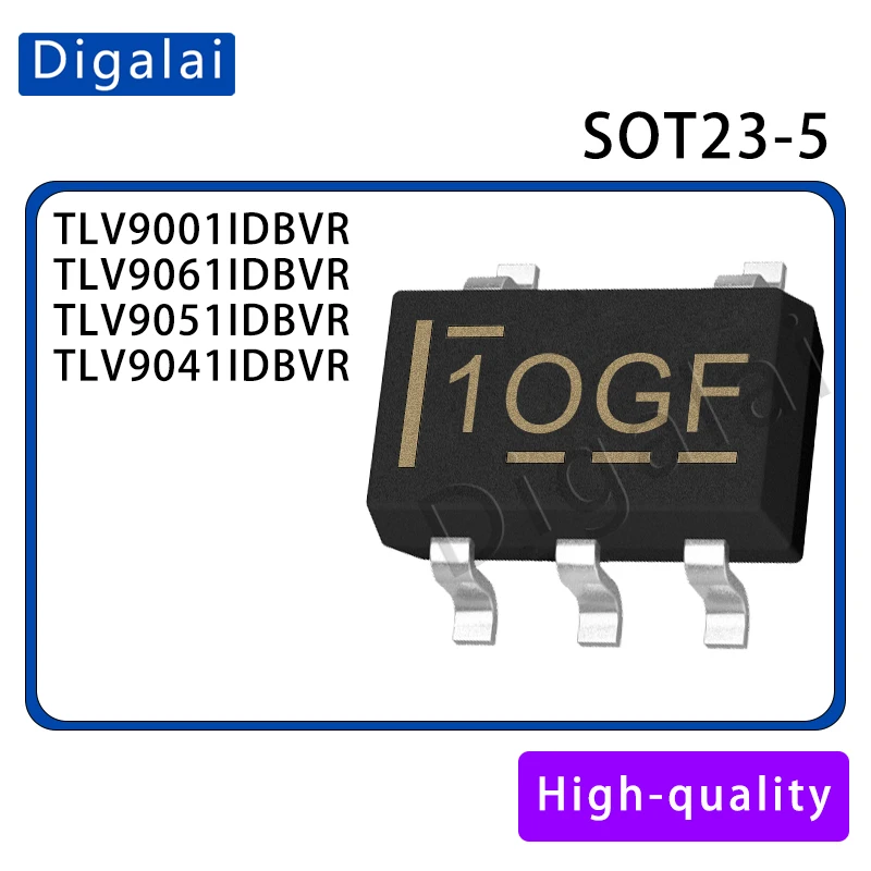 

10PCS TLV9001IDBVR TLV9061IDBVR TLV9051IDBVR TLV9041IDBVR SOT23-5 Op Amp Low Power Mid-Speed High-Speed Precision RRO In Stock