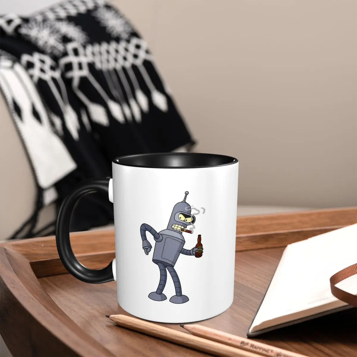 

Novelty Futuramas Save Thr Planet Mug Funny Ceramic Coffee Cups Tea Mugs Milk Cup Drinkware Gifts for Woman Man