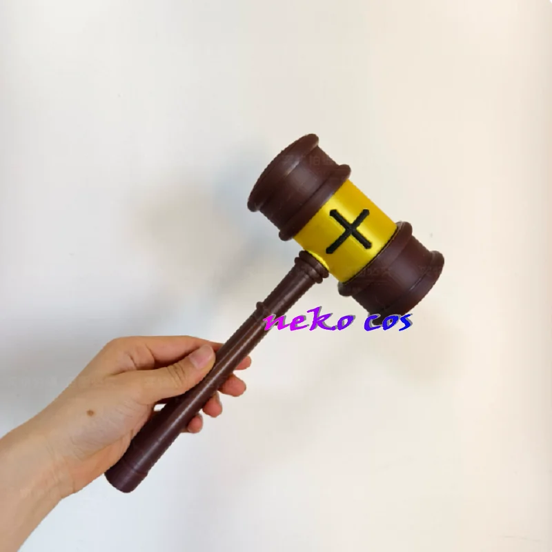 nekocos Jujutsu Kaisen Hiromi Higuruma Judicial Gavel Teruhashi's Gavel 3D print Prop Cosplay costume Accessories