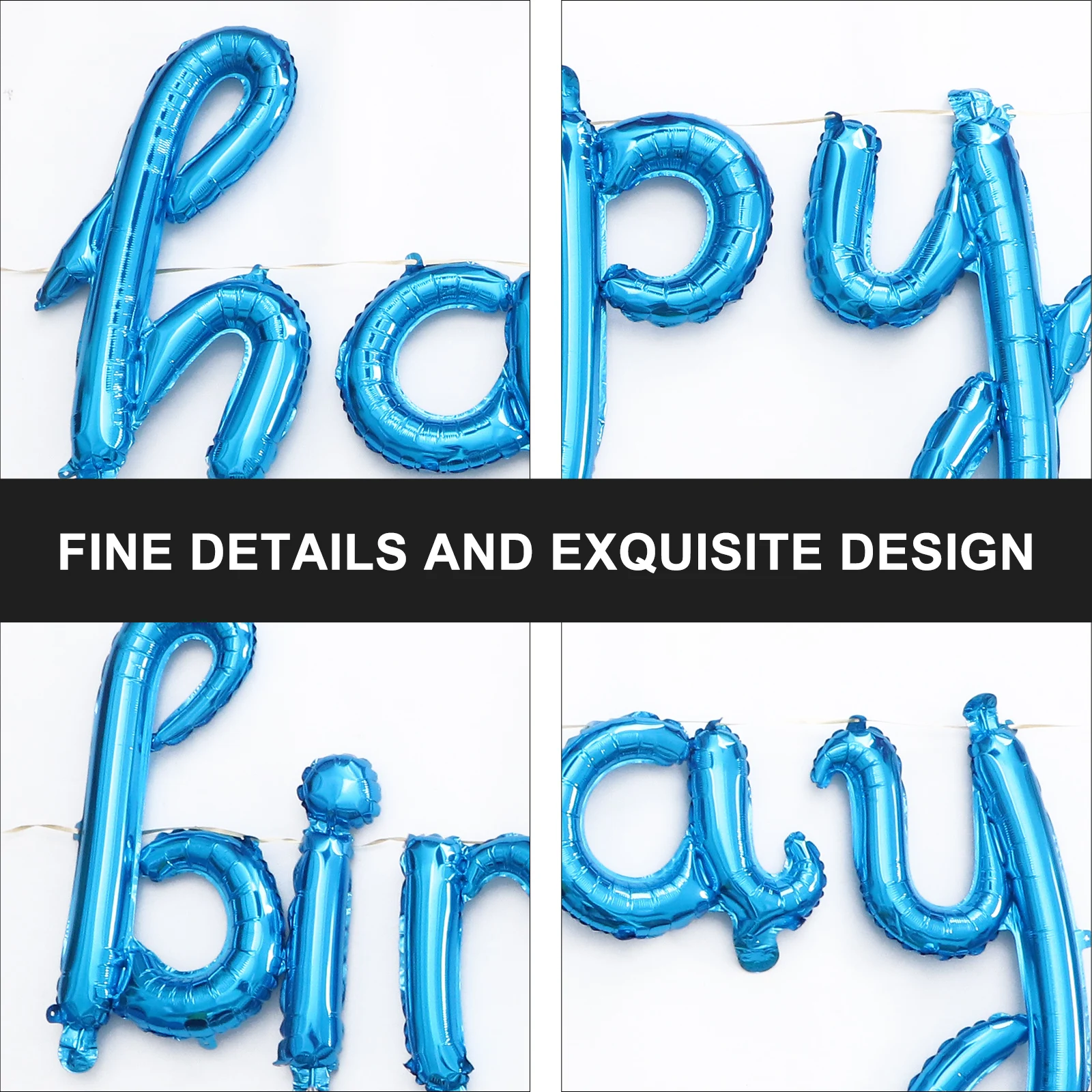 

1 set Birthday Balloon Set Party Supplies Decorative Balloons Aluminum Film Layout Props For Kids Birthday Banquet Colorful