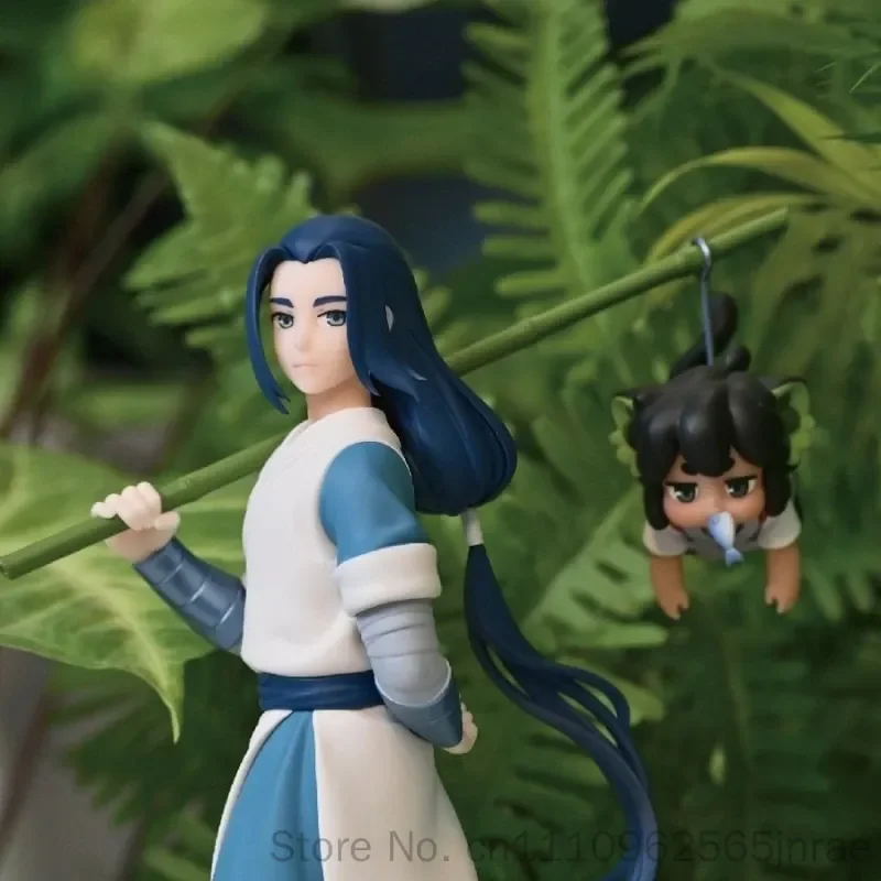 

The Legend Of Hei Ii Involuntary Plus Wuxian Genuine Figure Anime Movie Peripheral Desktop Decoration For Collectors Fans