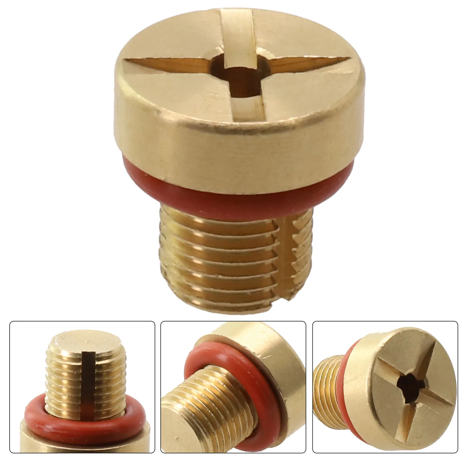 Direct Replacement Water Pipe Radiator Male Thread Brass End Cap Solid Connector for Land Rover LR034624 for dt