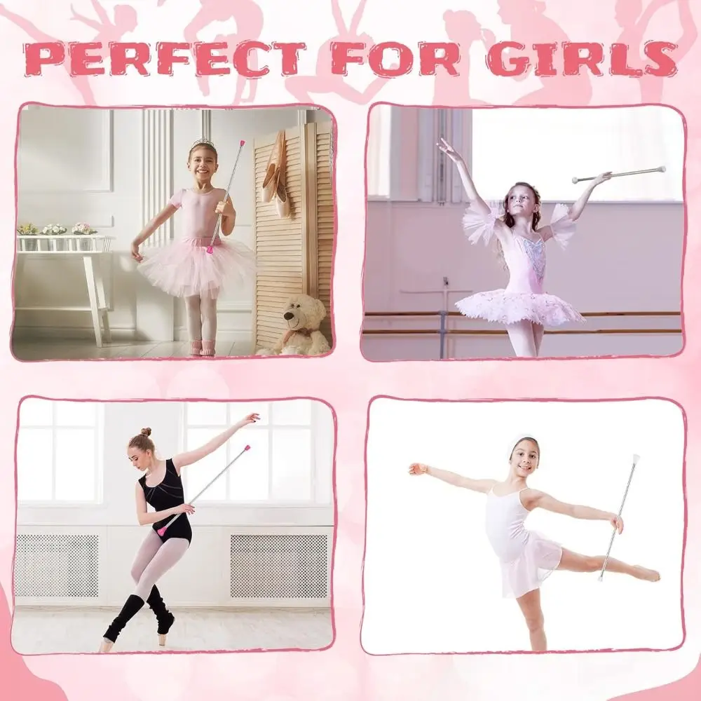 Stainless Steel Marching Baton Professional Lightweight Twirling Baton Balanced Gymnastics Parade Stick Performance Arts view 3