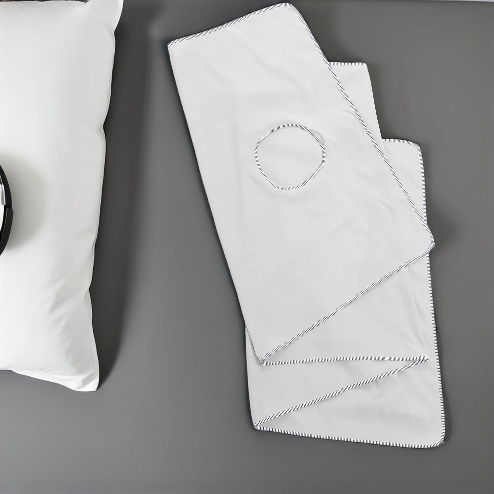 

2Pcs Massage Bed Sheet Set Cotton Washable Facial Bed Cover Hole Beauty Salon Spa Massage Table 80x200cm Spa Sheets